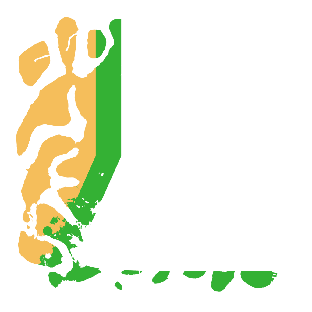 Biome Rust Map: Procedural Map, Size: 4500, Seed: 12042021