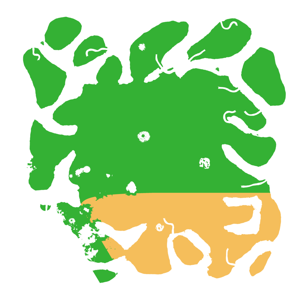 Biome Rust Map: Procedural Map, Size: 4000, Seed: 4192