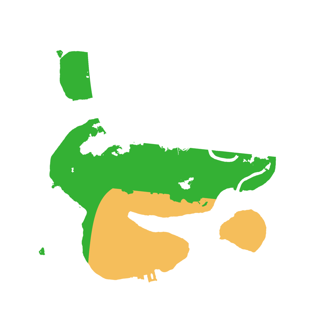 Biome Rust Map: Procedural Map, Size: 2300, Seed: 720943922