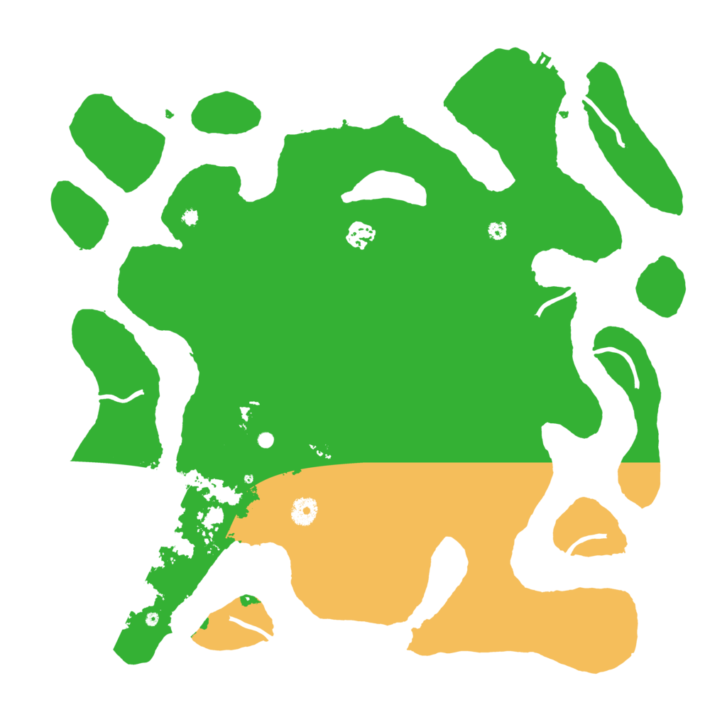 Biome Rust Map: Procedural Map, Size: 4000, Seed: 1192832654