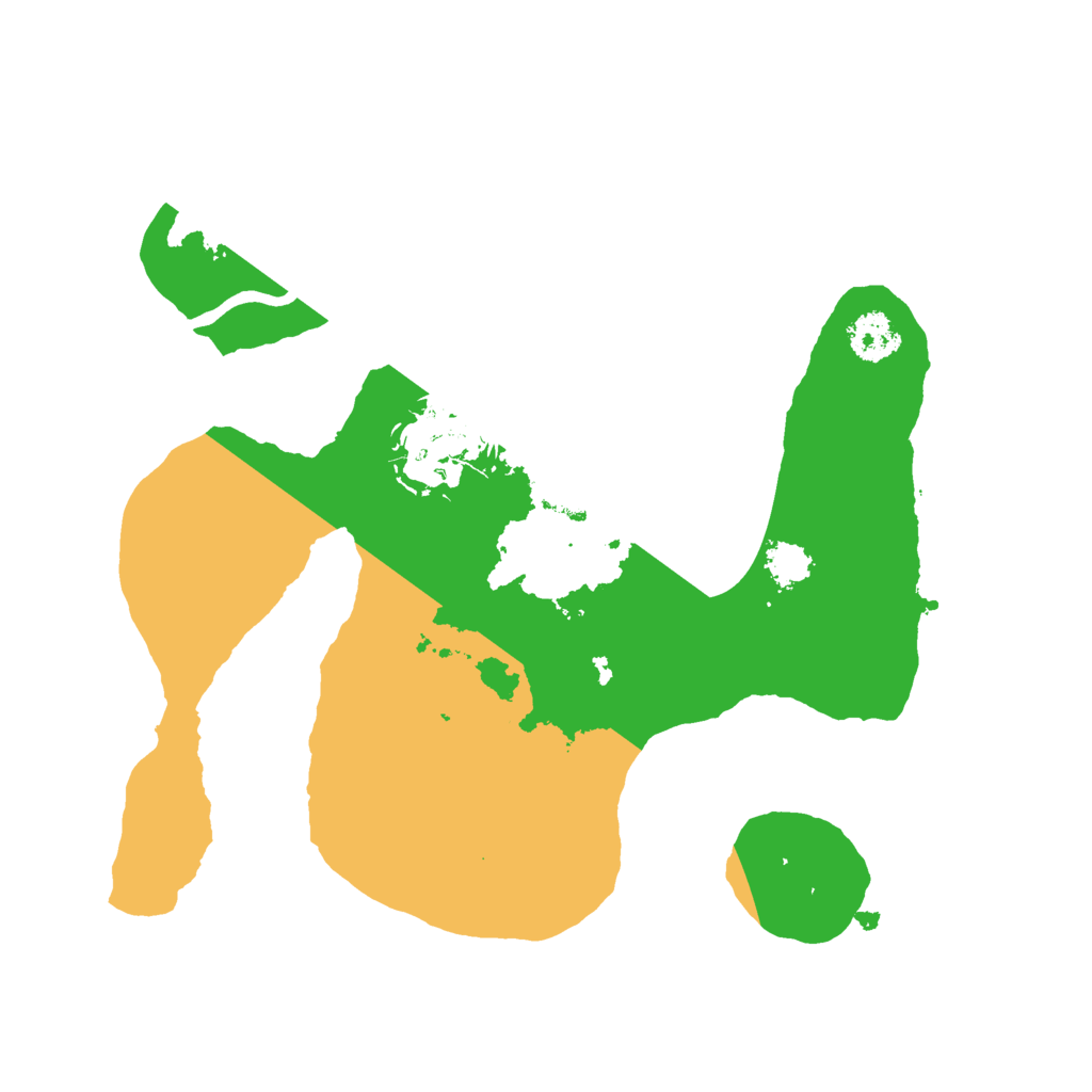 Biome Rust Map: Procedural Map, Size: 2300, Seed: 82