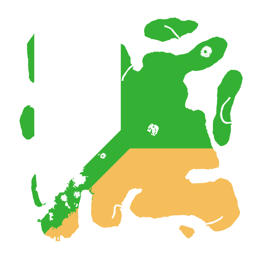 Biome Rust Map: Procedural Map, Size: 3500, Seed: 1571128060