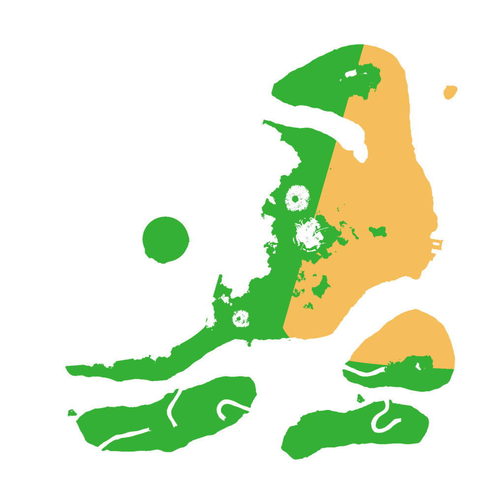 Biome Rust Map: Procedural Map, Size: 3000, Seed: 884922718