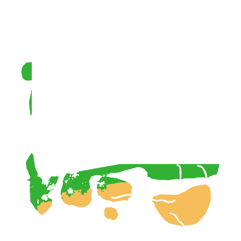 Biome Rust Map: Procedural Map, Size: 3500, Seed: 997216845