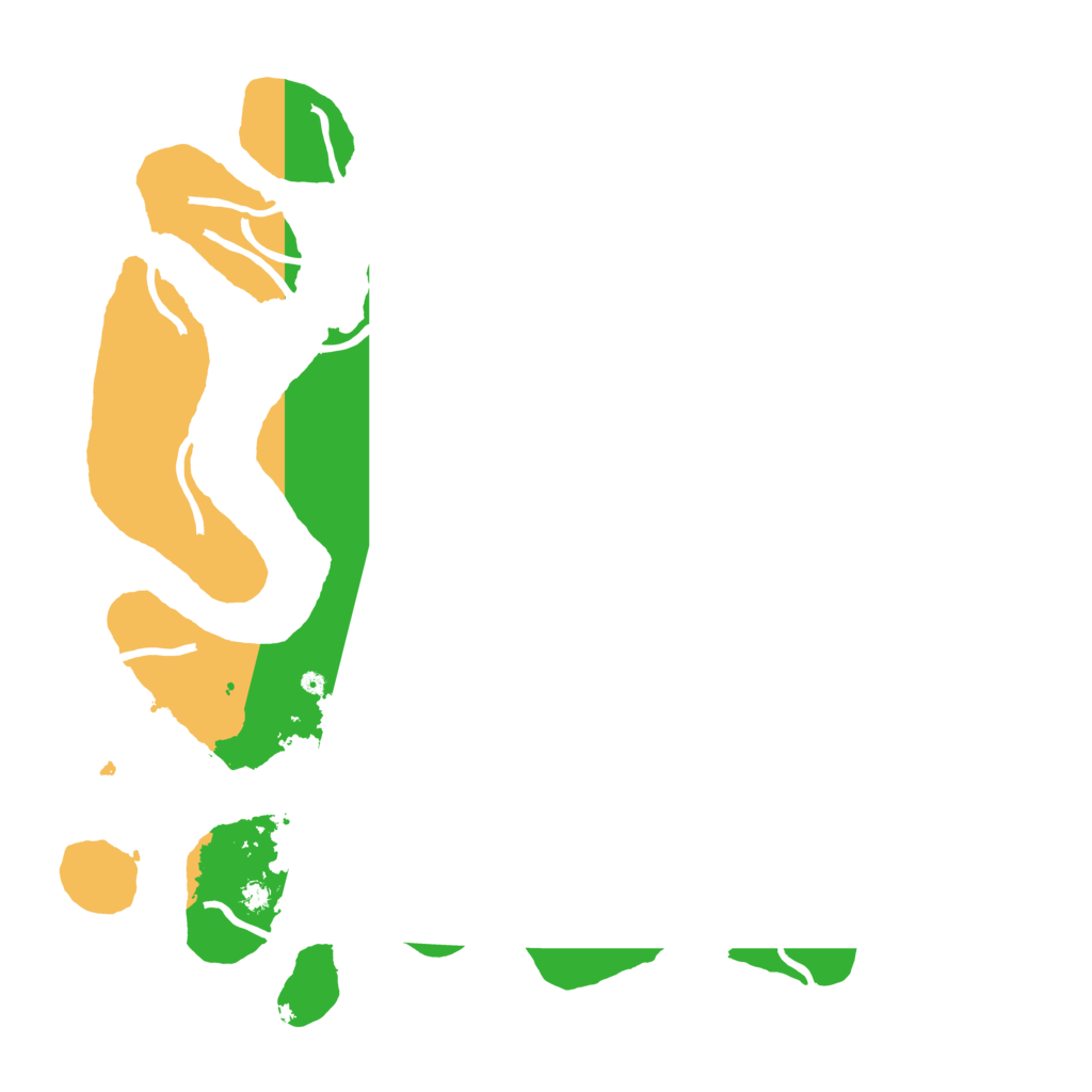 Biome Rust Map: Procedural Map, Size: 3550, Seed: 828674