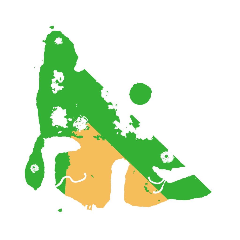 Biome Rust Map: Procedural Map, Size: 3000, Seed: 228818239