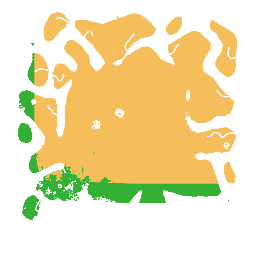 Biome Rust Map: Procedural Map, Size: 4200, Seed: 2115546452