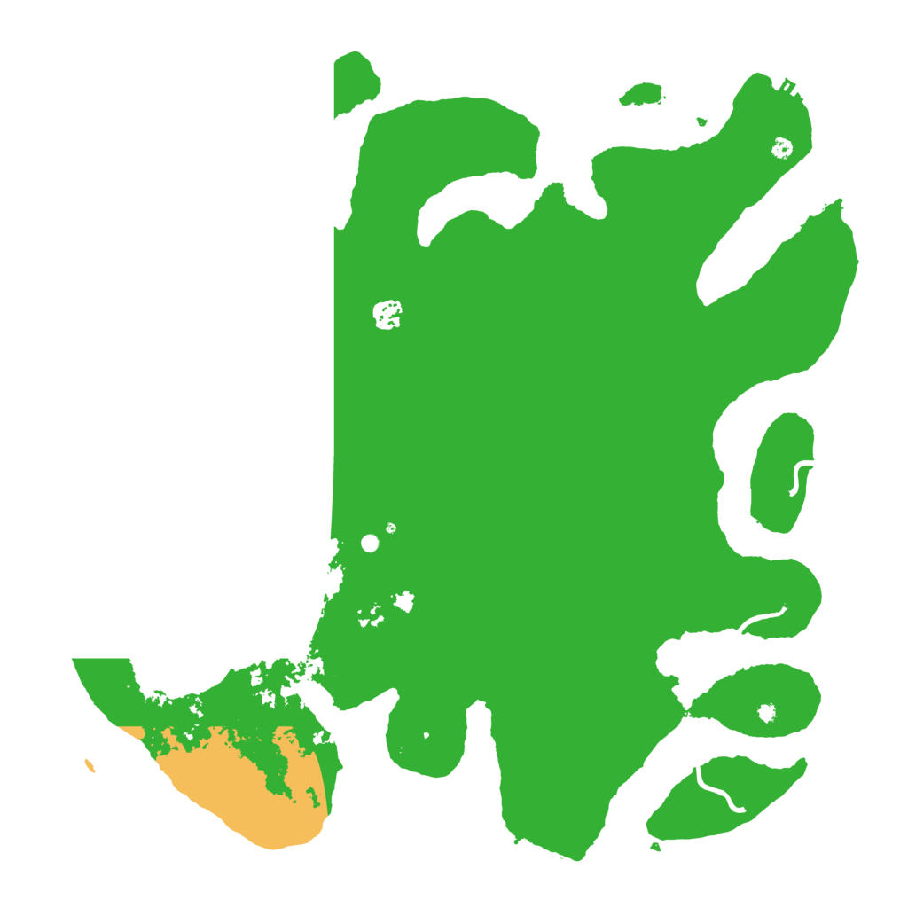 Biome Rust Map: Procedural Map, Size: 4500, Seed: 1855435519