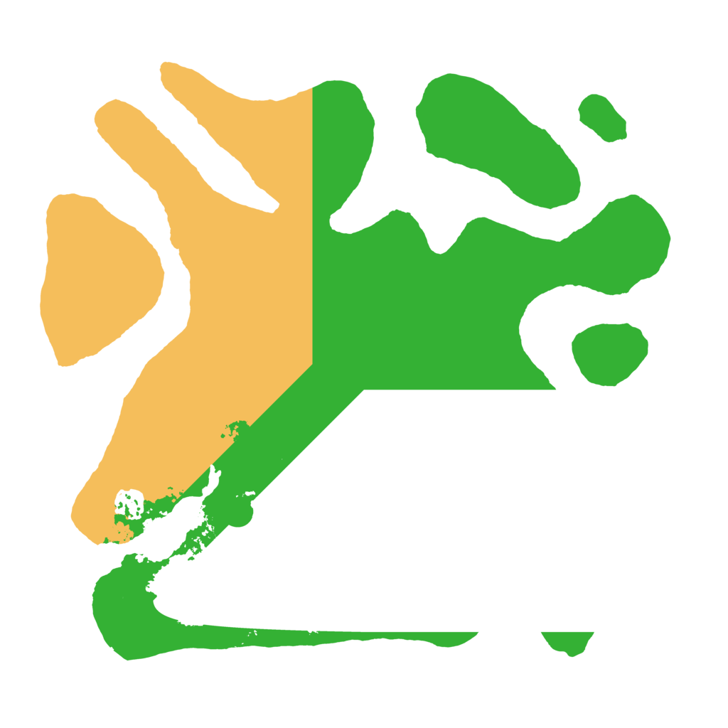 Biome Rust Map: Barren, Size: 3500, Seed: 60919479