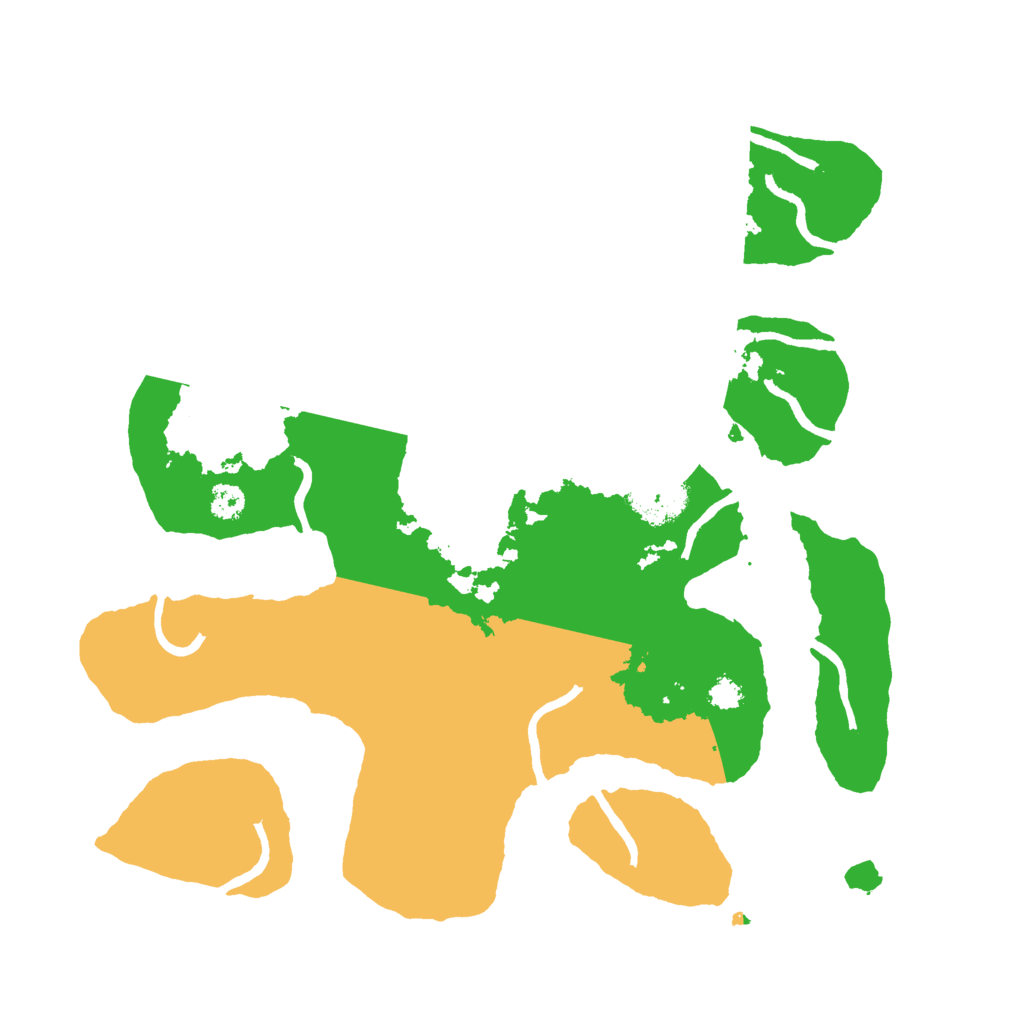 Biome Rust Map: Procedural Map, Size: 3000, Seed: 544651