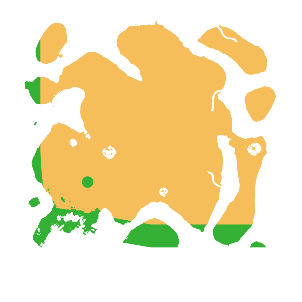 Biome Rust Map: Procedural Map, Size: 3500, Seed: 1247774129