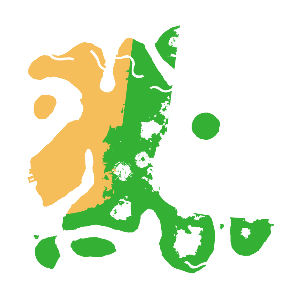 Biome Rust Map: Procedural Map, Size: 3000, Seed: 9924