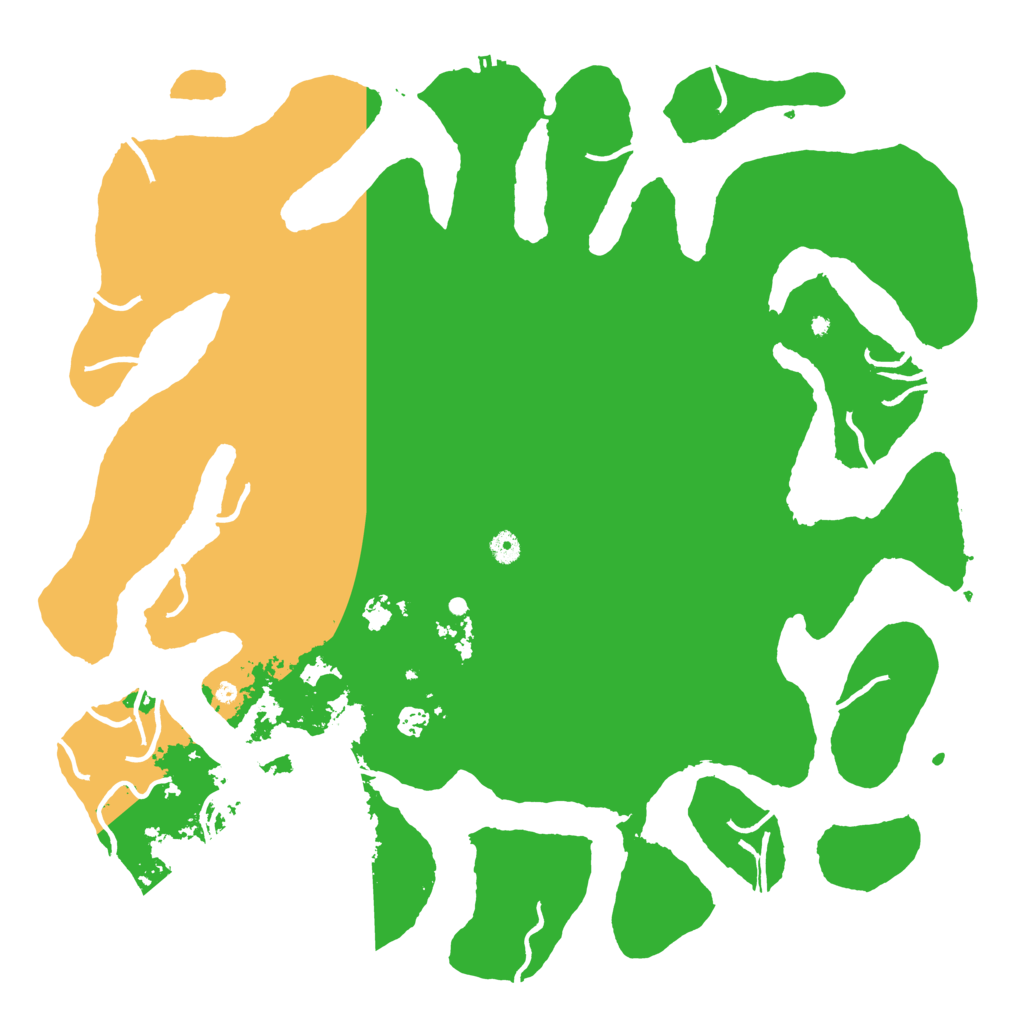 Biome Rust Map: Procedural Map, Size: 5000, Seed: 1783941656