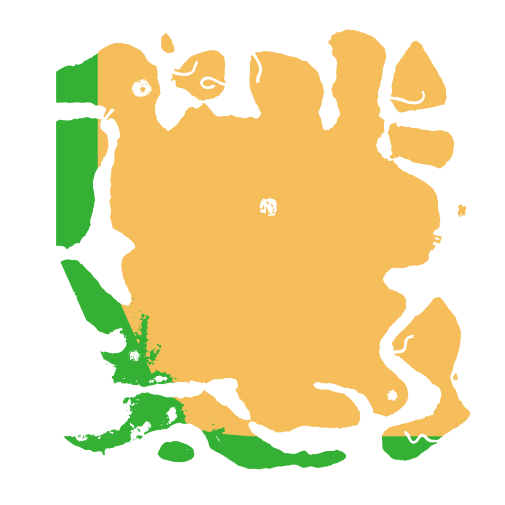 Biome Rust Map: Procedural Map, Size: 4200, Seed: 265197315