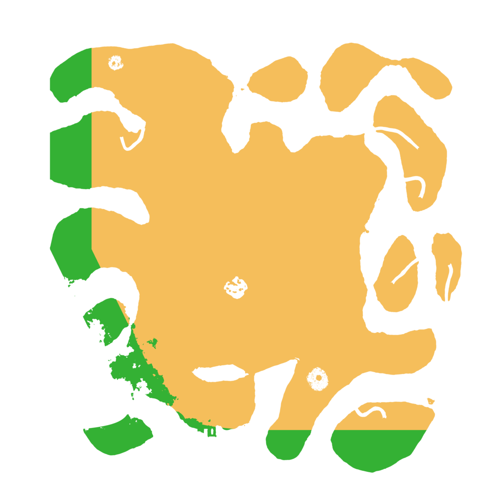 Biome Rust Map: Procedural Map, Size: 3500, Seed: 906458371