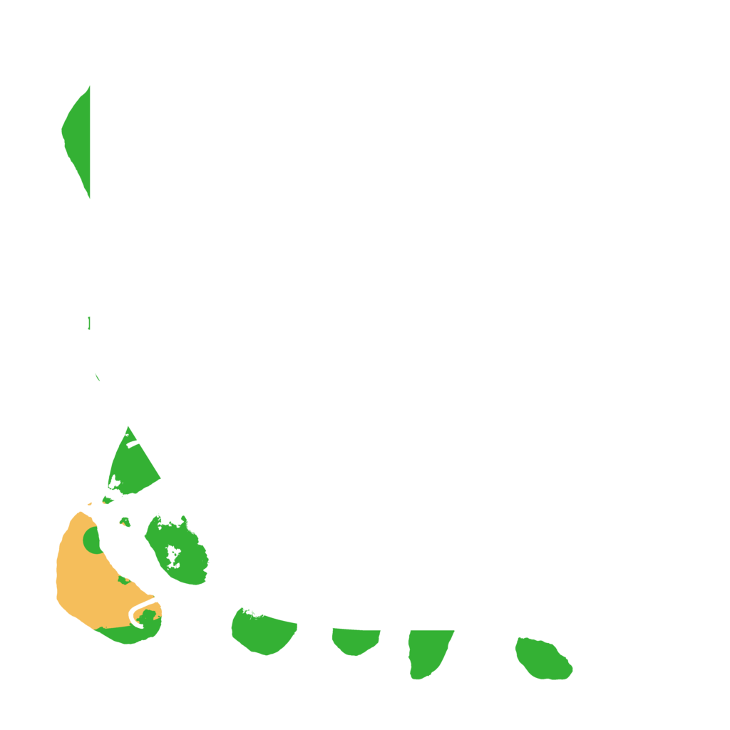 Biome Rust Map: Procedural Map, Size: 3500, Seed: 642819246