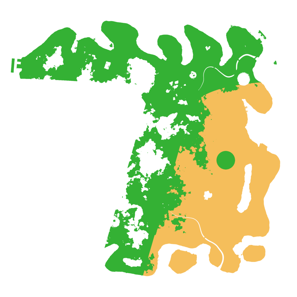 Biome Rust Map: Procedural Map, Size: 4250, Seed: 808175875