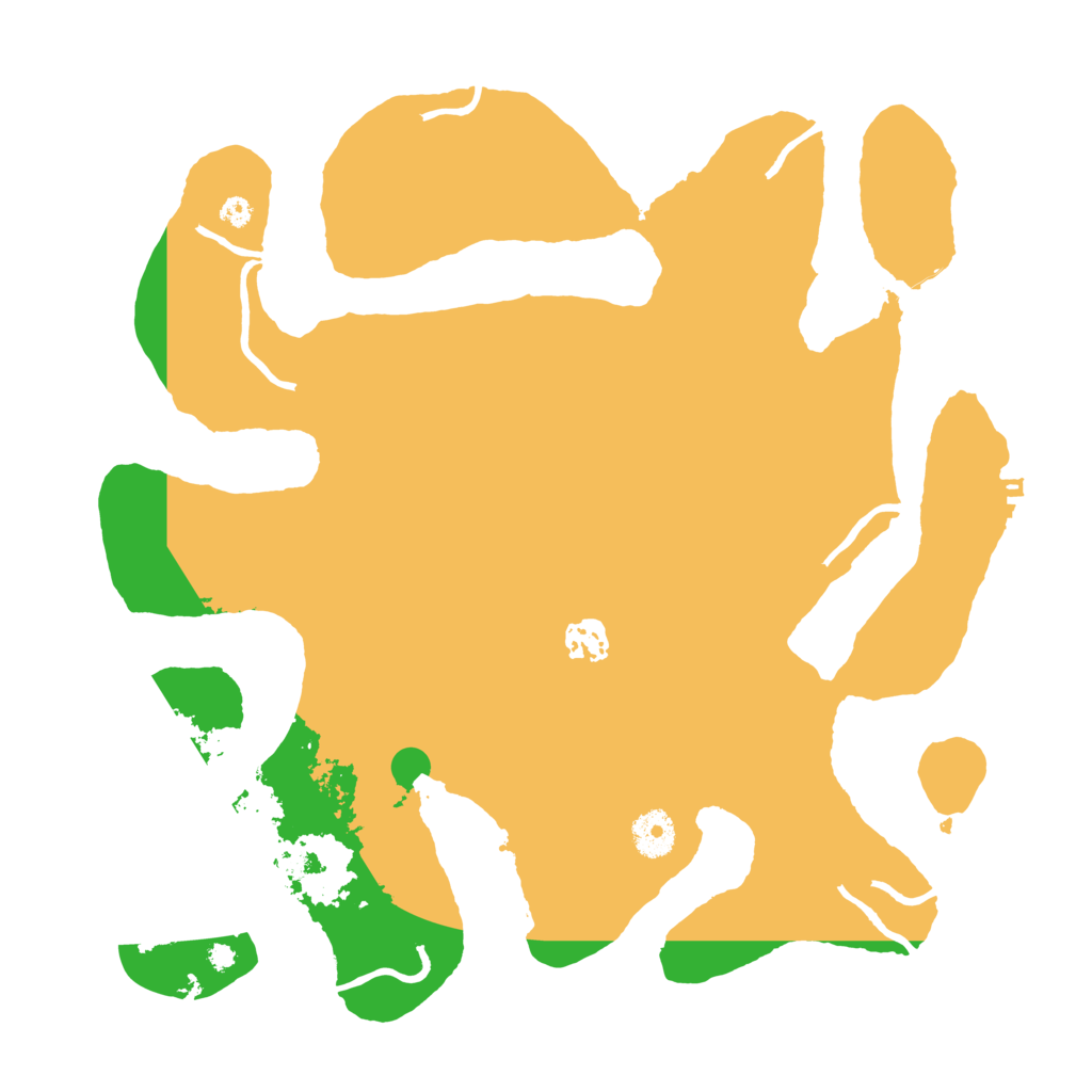 Biome Rust Map: Procedural Map, Size: 3650, Seed: 1184651701