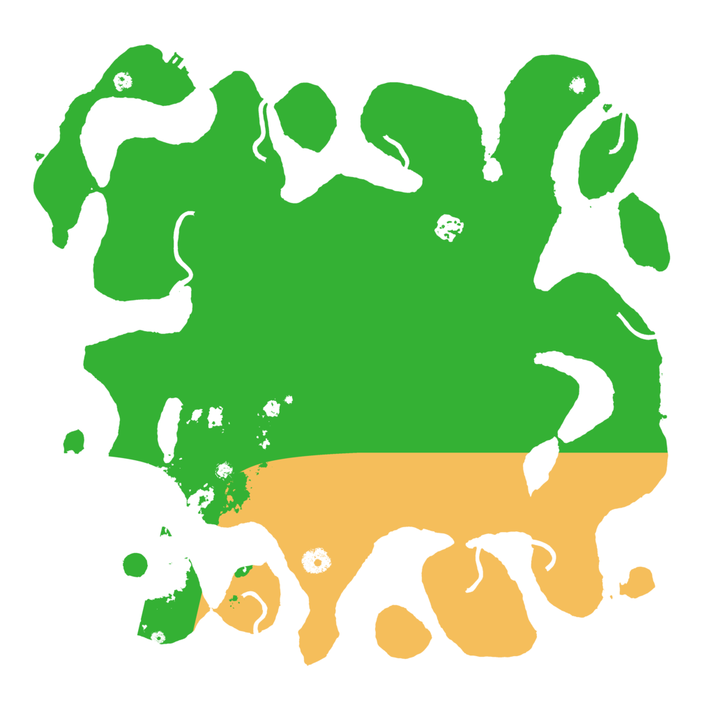 Biome Rust Map: Procedural Map, Size: 4000, Seed: 481624