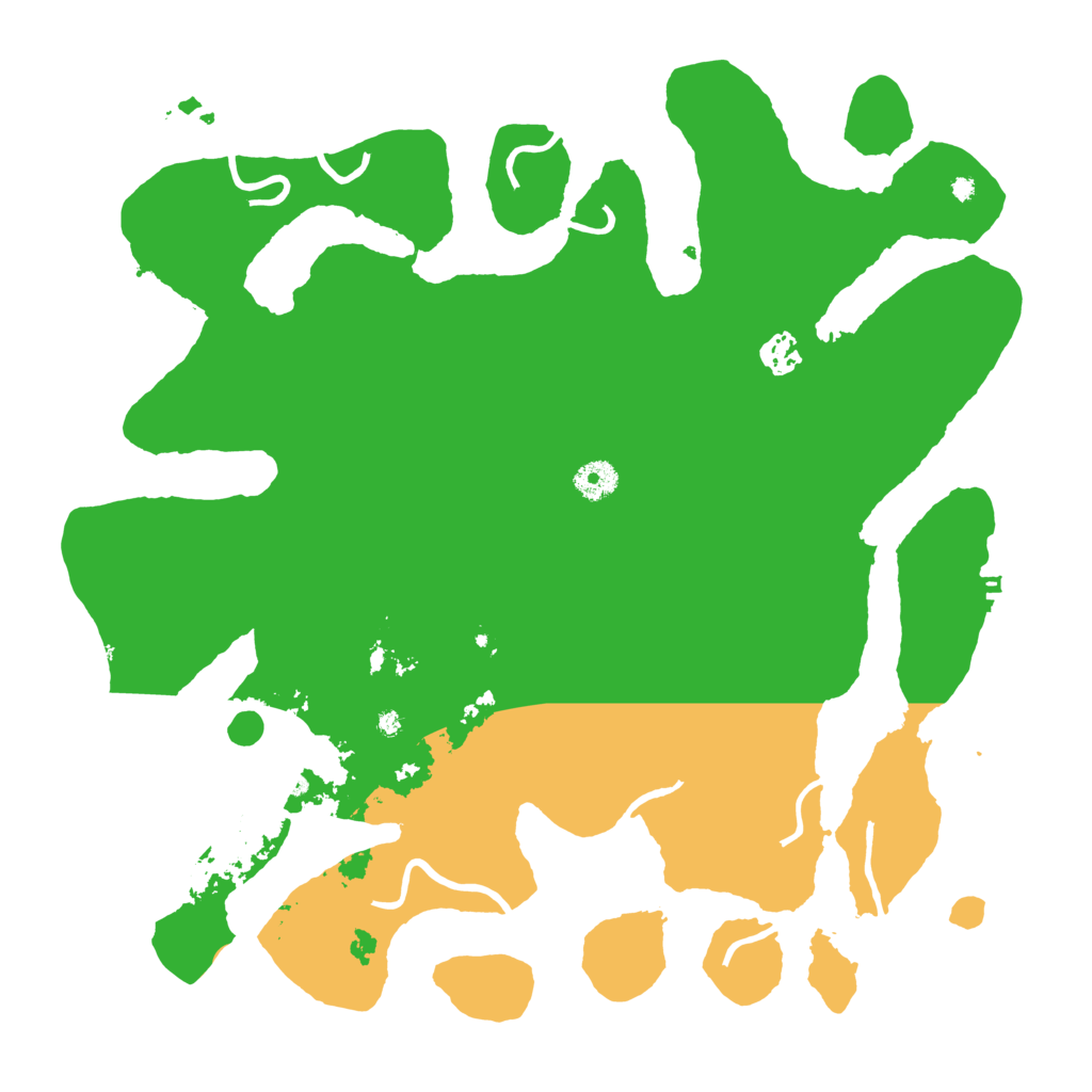 Biome Rust Map: Procedural Map, Size: 4000, Seed: 69698008