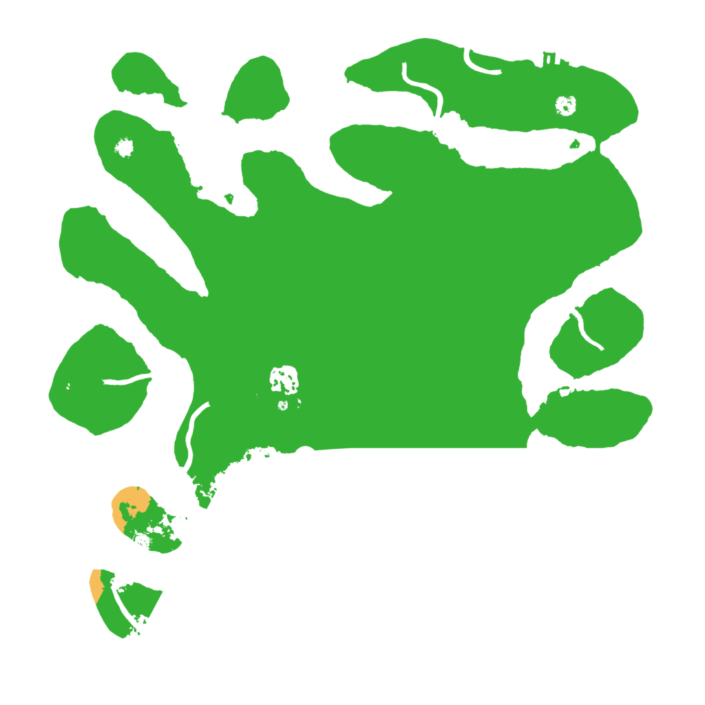 Biome Rust Map: Procedural Map, Size: 3500, Seed: 1639562135