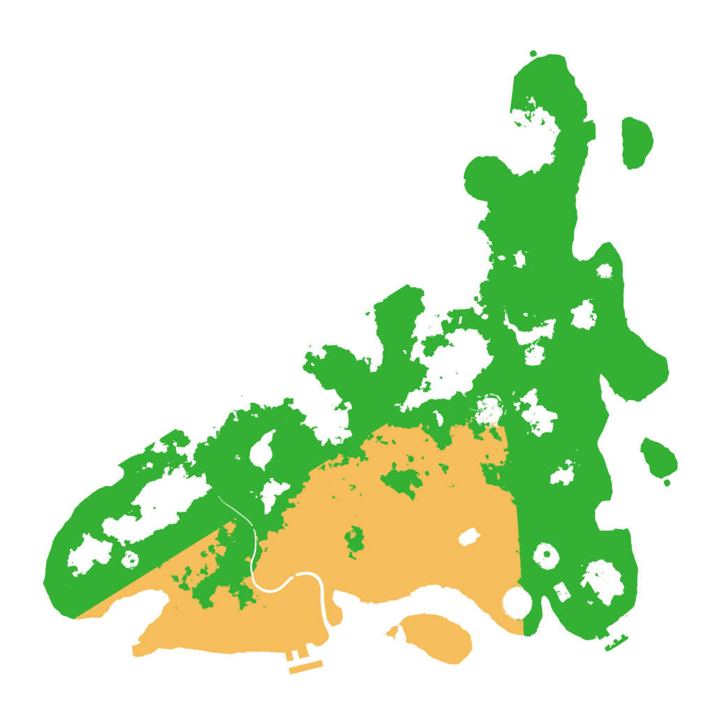 Biome Rust Map: Procedural Map, Size: 4250, Seed: 3051985