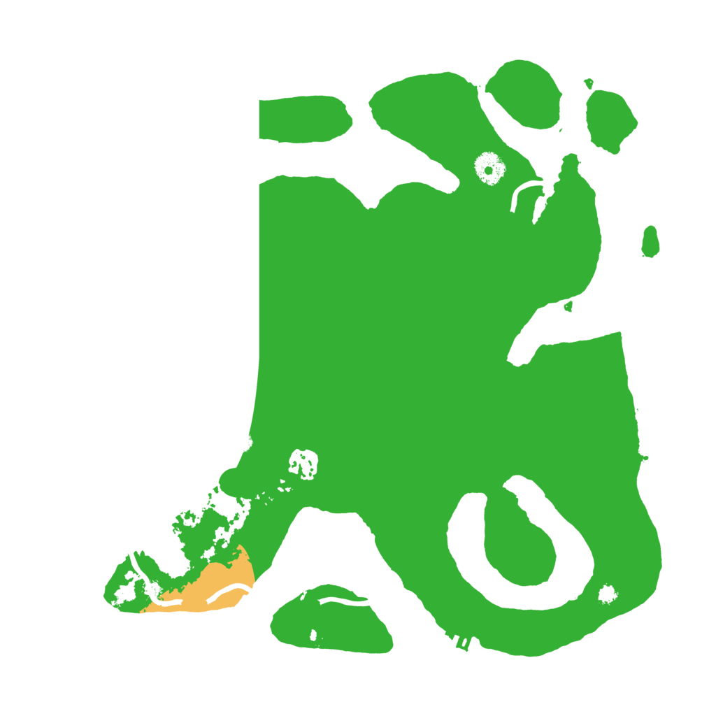 Biome Rust Map: Procedural Map, Size: 3500, Seed: 9453232