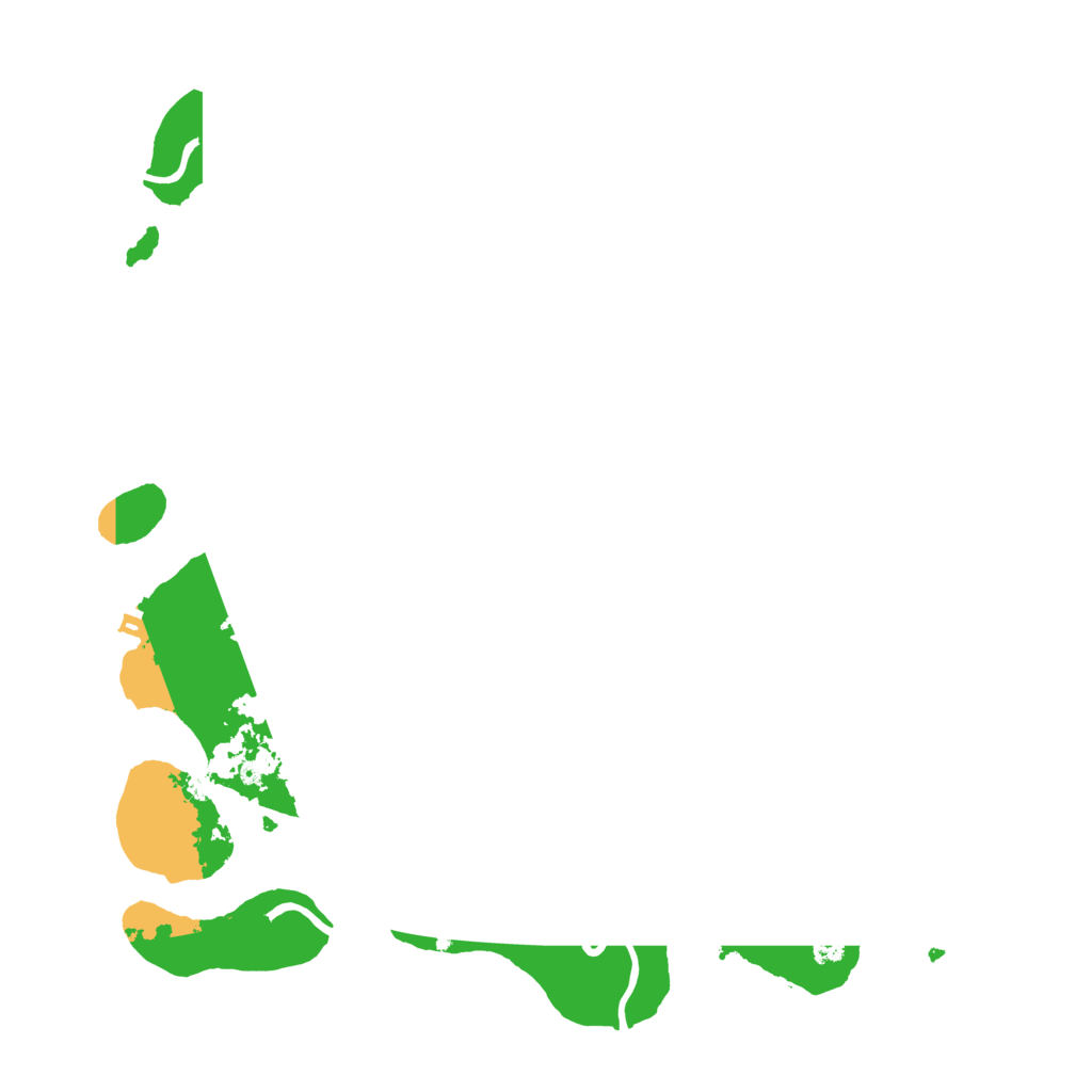 Biome Rust Map: Procedural Map, Size: 3500, Seed: 641975