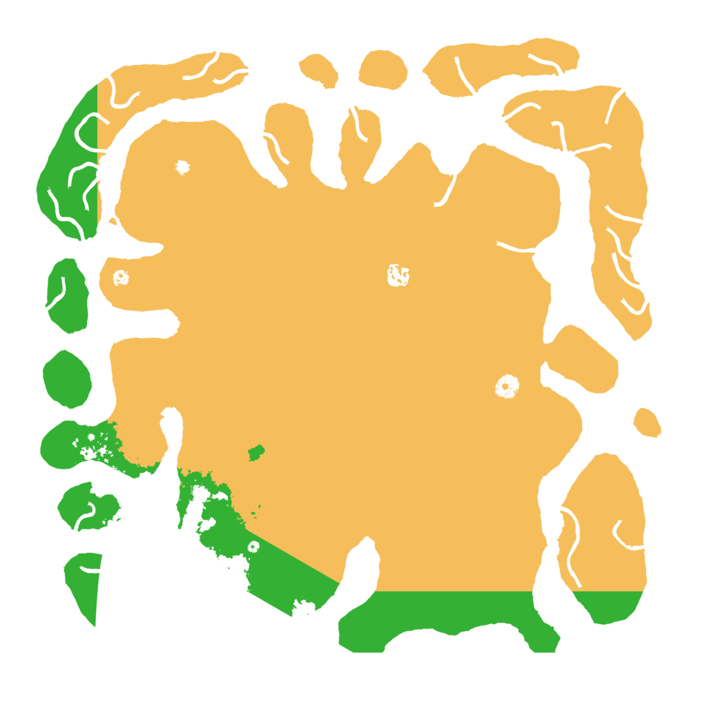 Biome Rust Map: Procedural Map, Size: 4500, Seed: 1071708545