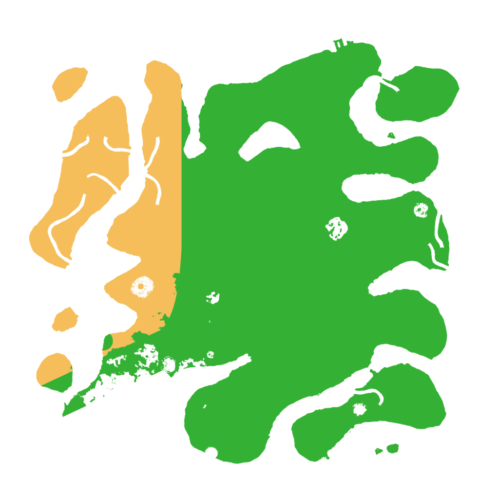 Biome Rust Map: Procedural Map, Size: 3500, Seed: 1534648421