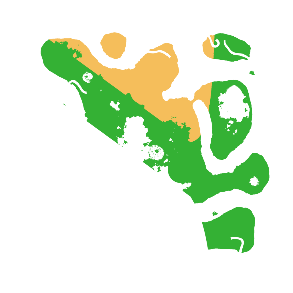 Biome Rust Map: Procedural Map, Size: 3000, Seed: 919451149