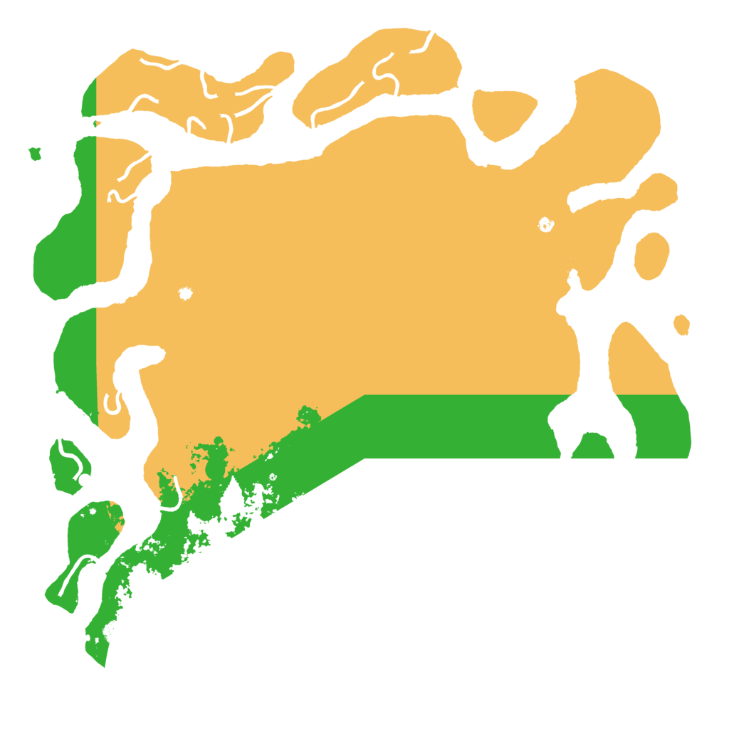 Biome Rust Map: Procedural Map, Size: 5000, Seed: 145211