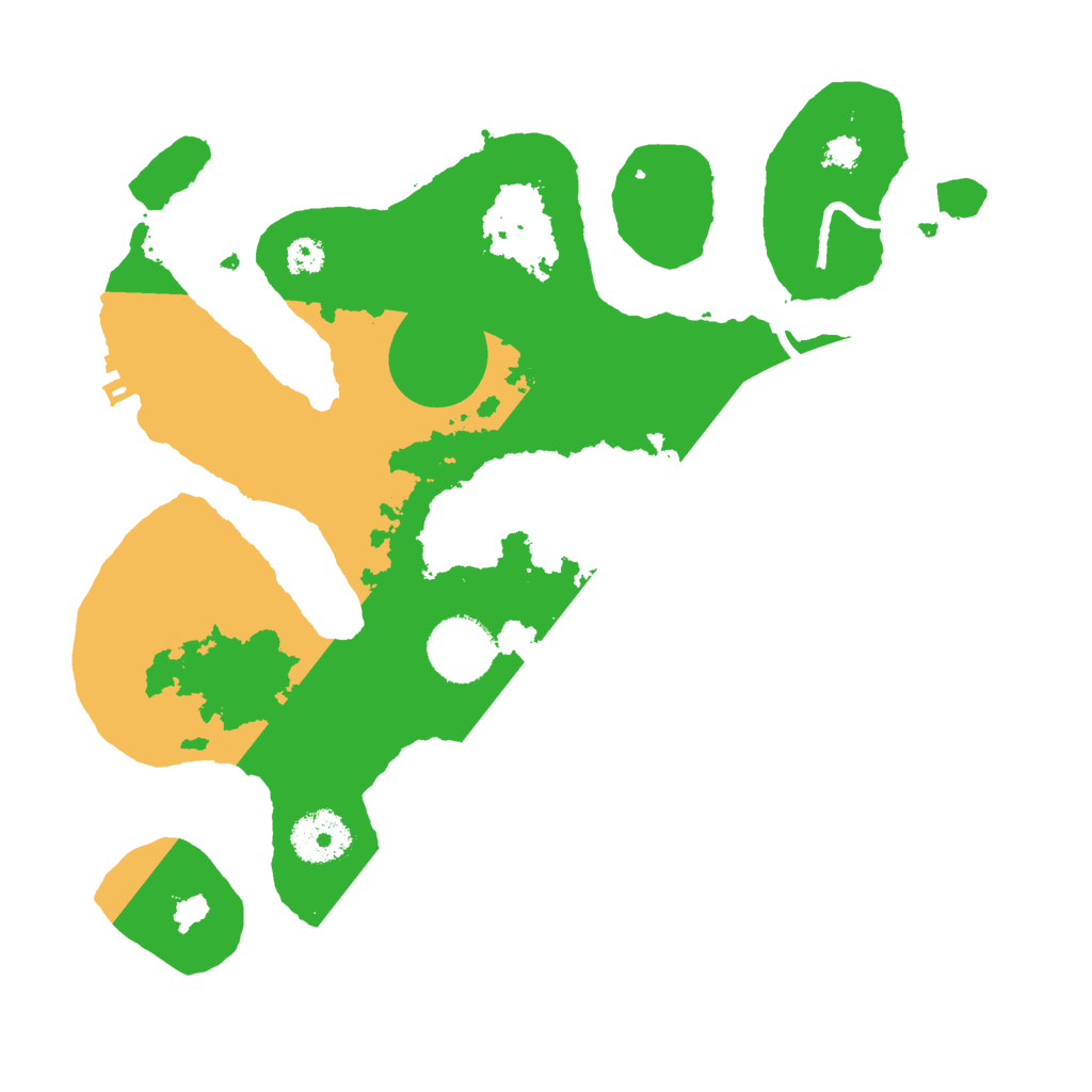 Biome Rust Map: Procedural Map, Size: 3000, Seed: 233846824