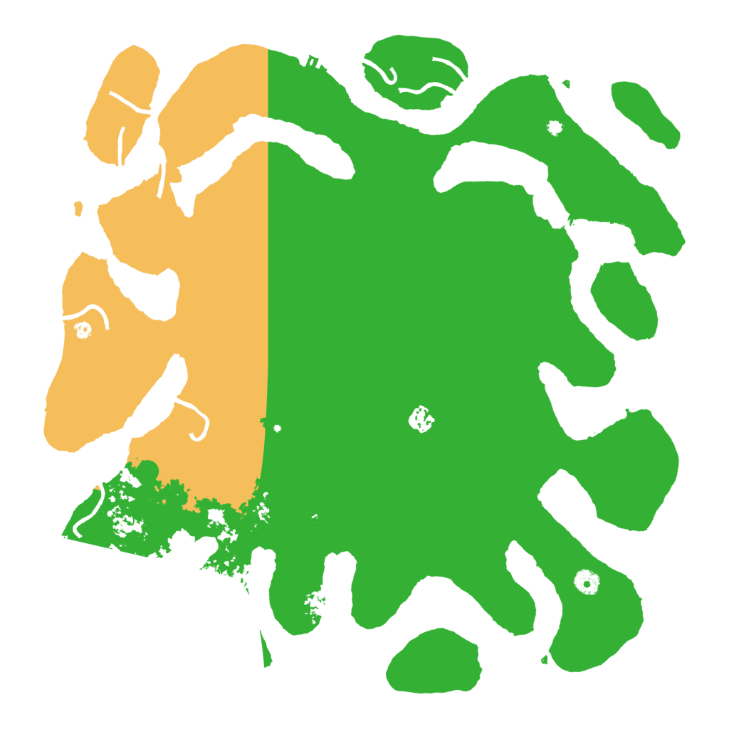 Biome Rust Map: Procedural Map, Size: 4405, Seed: 4400