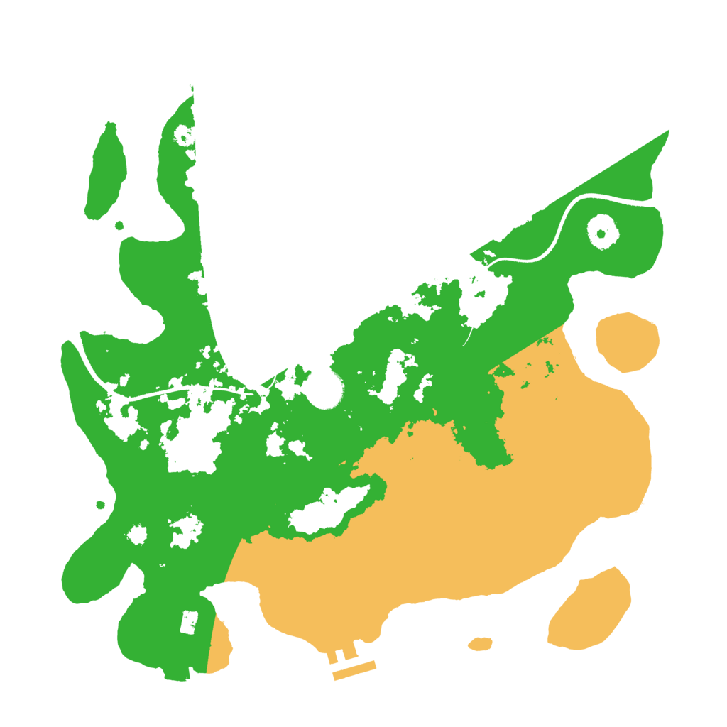 Biome Rust Map: Procedural Map, Size: 3360, Seed: 25532777