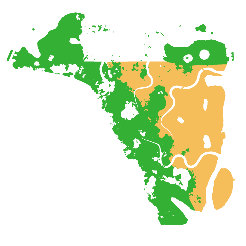 Biome Rust Map: Procedural Map, Size: 4250, Seed: 415081250