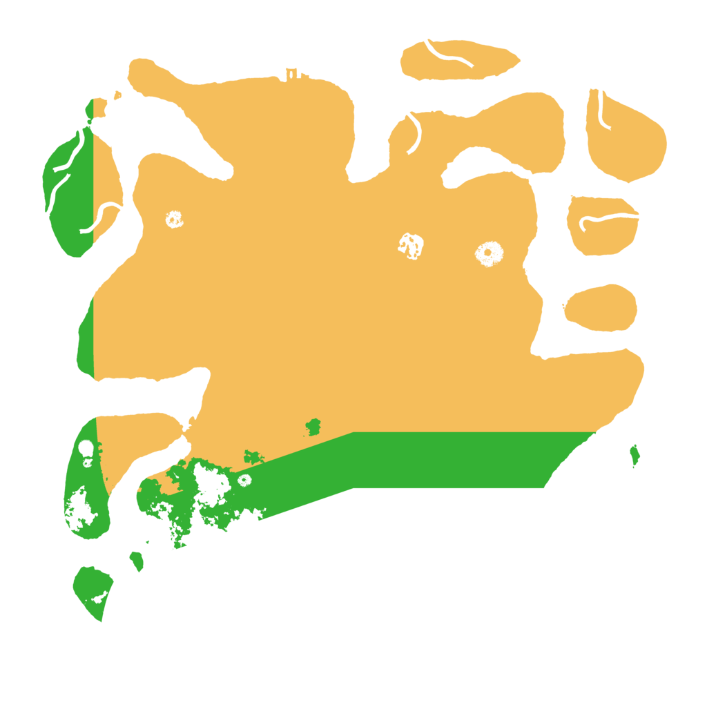 Biome Rust Map: Procedural Map, Size: 4096, Seed: 4865