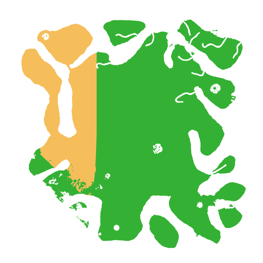 Biome Rust Map: Procedural Map, Size: 4000, Seed: 8888