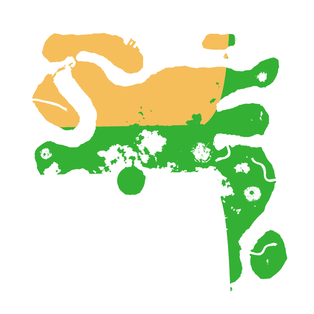 Biome Rust Map: Procedural Map, Size: 3000, Seed: 995933