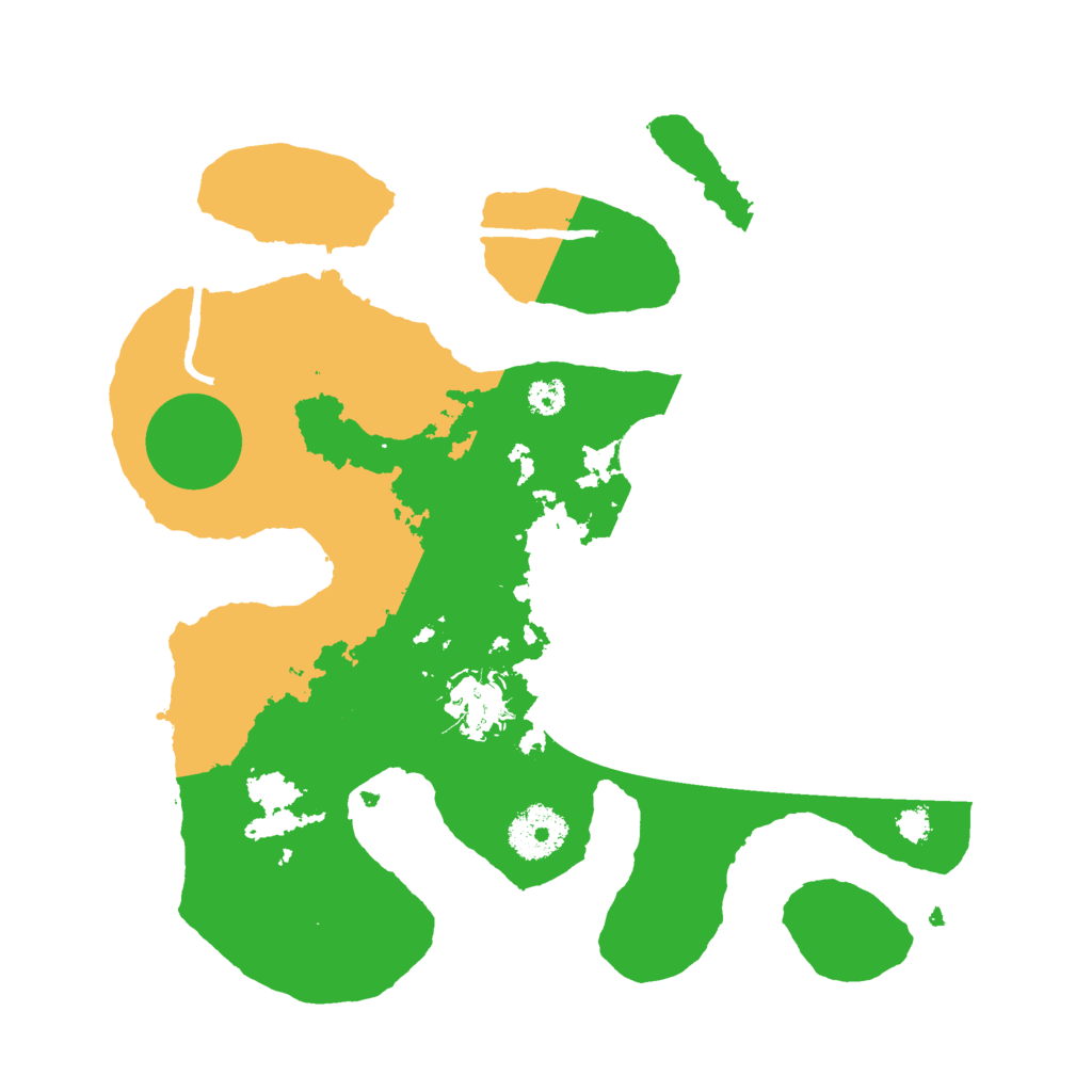 Biome Rust Map: Procedural Map, Size: 3000, Seed: 757743