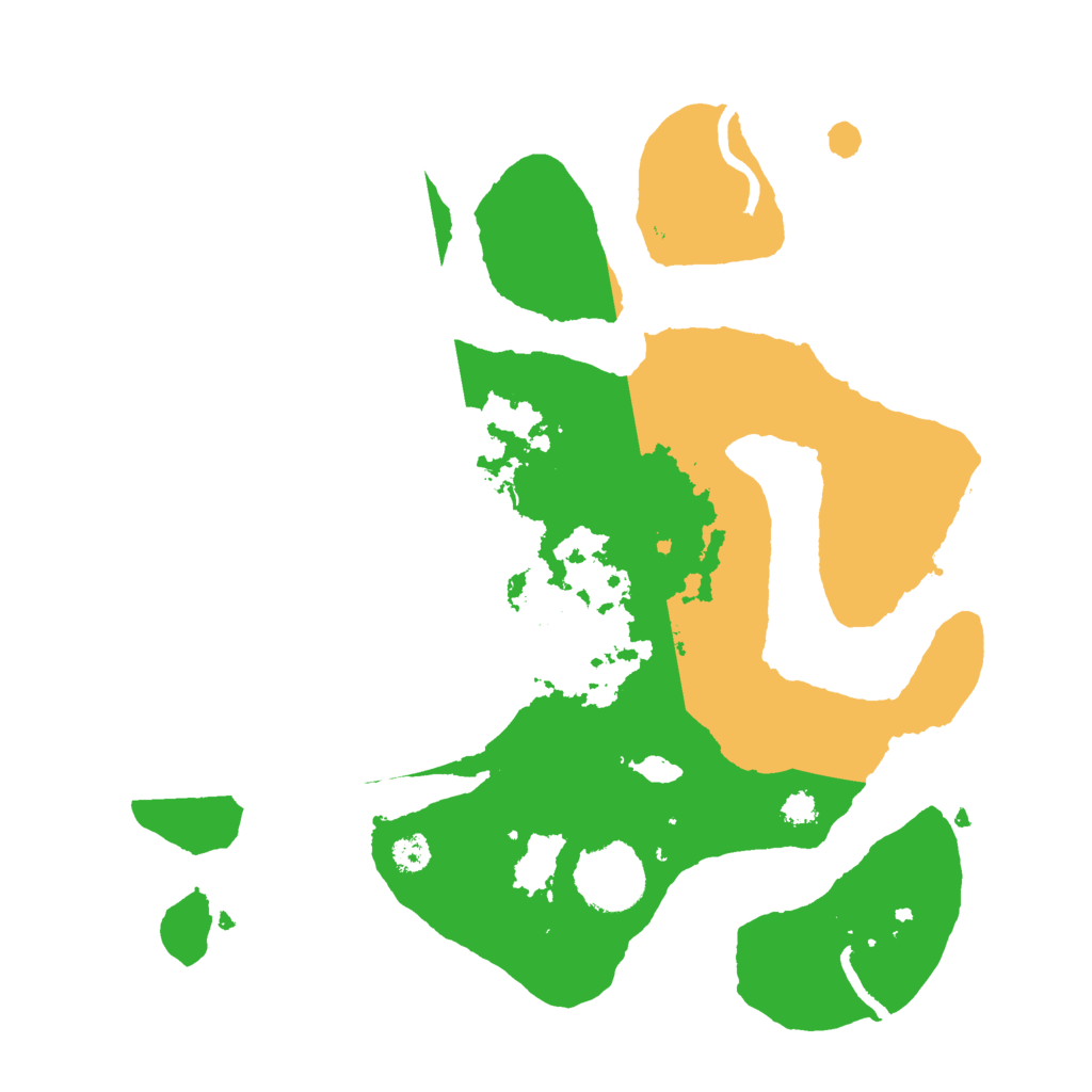 Biome Rust Map: Procedural Map, Size: 3000, Seed: 262380