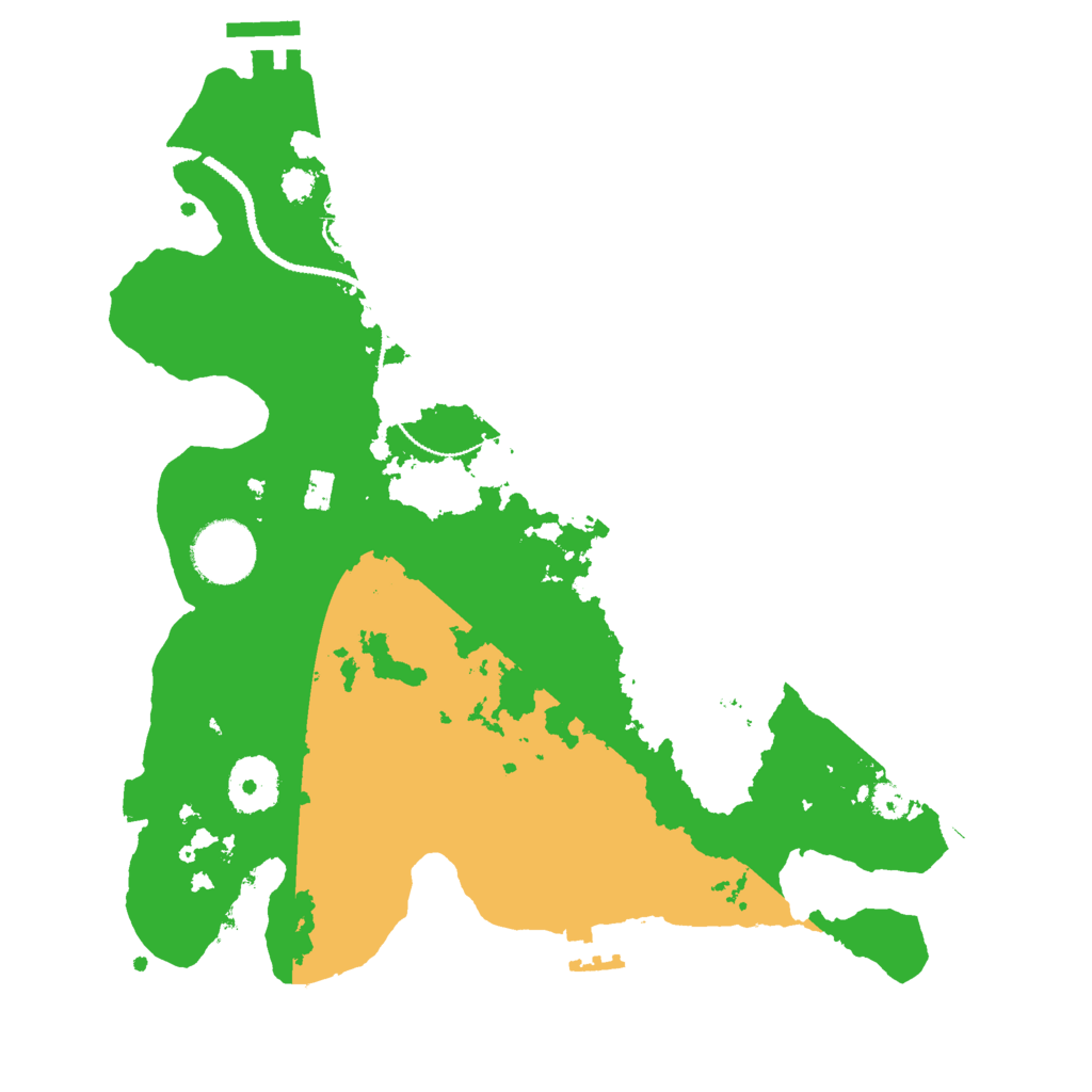 Biome Rust Map: Procedural Map, Size: 3000, Seed: 802184615
