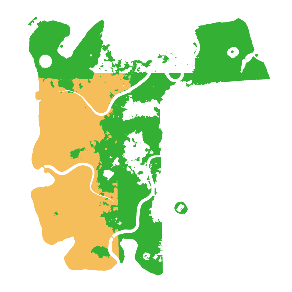 Biome Rust Map: Procedural Map, Size: 3950, Seed: 1493765595