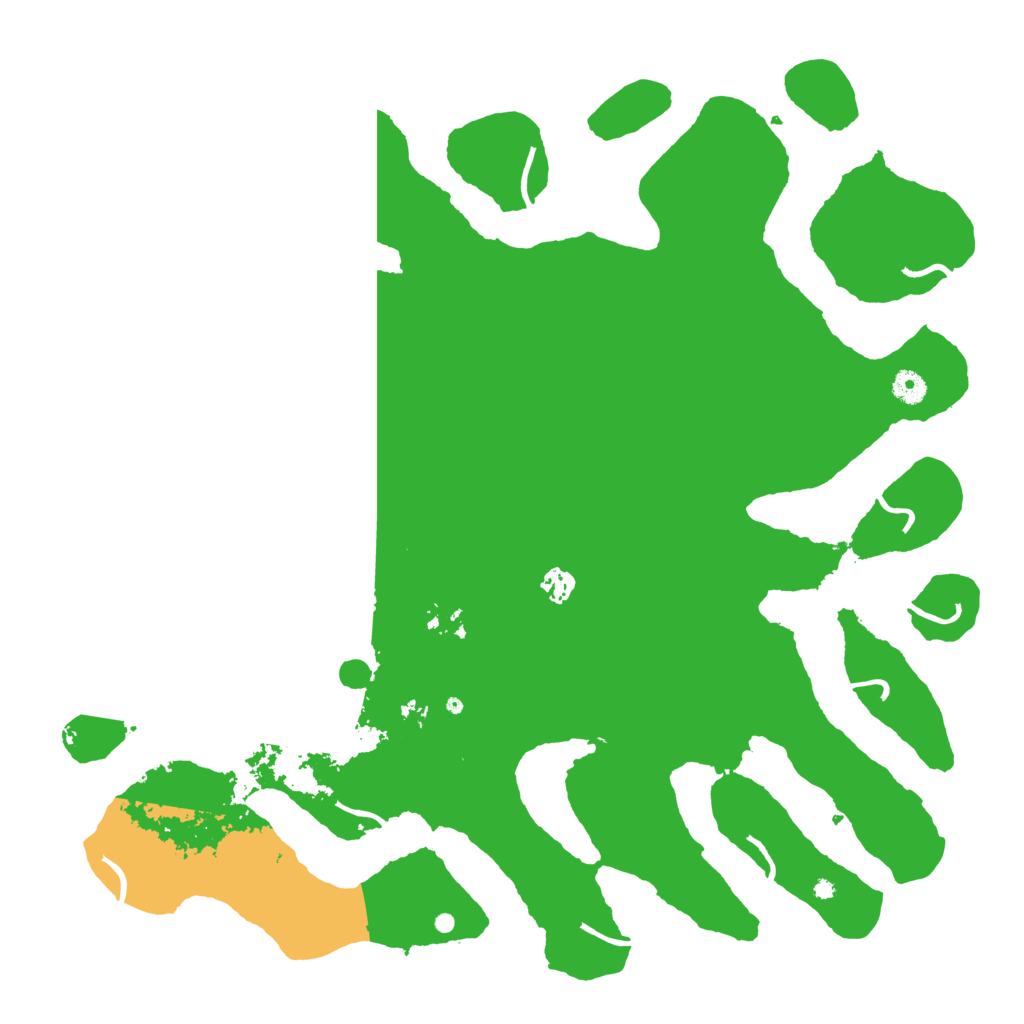 Biome Rust Map: Procedural Map, Size: 4600, Seed: 41