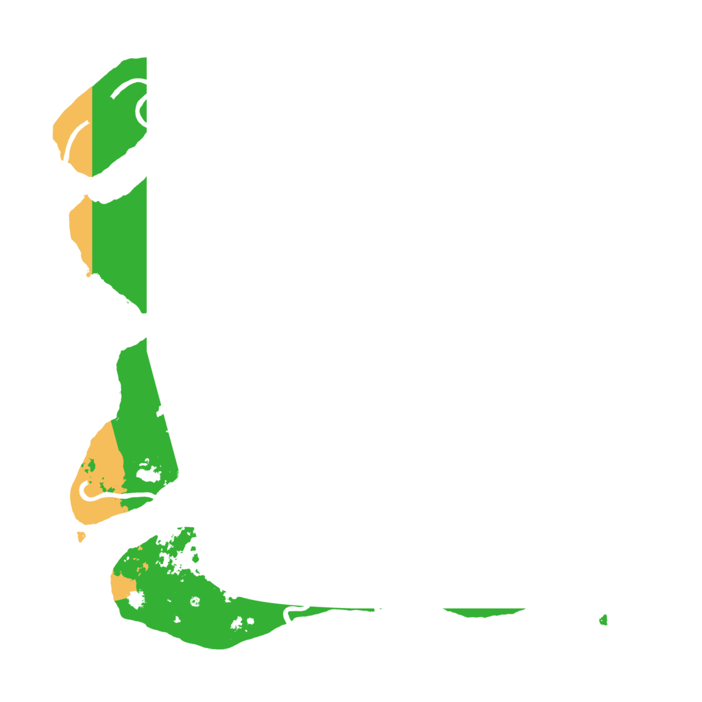 Biome Rust Map: Procedural Map, Size: 3500, Seed: 1218976217