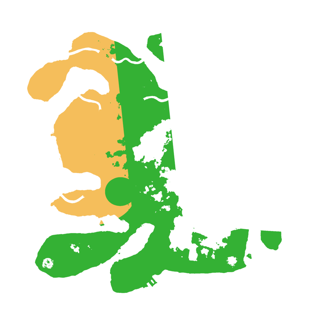 Biome Rust Map: Procedural Map, Size: 3000, Seed: 739492267