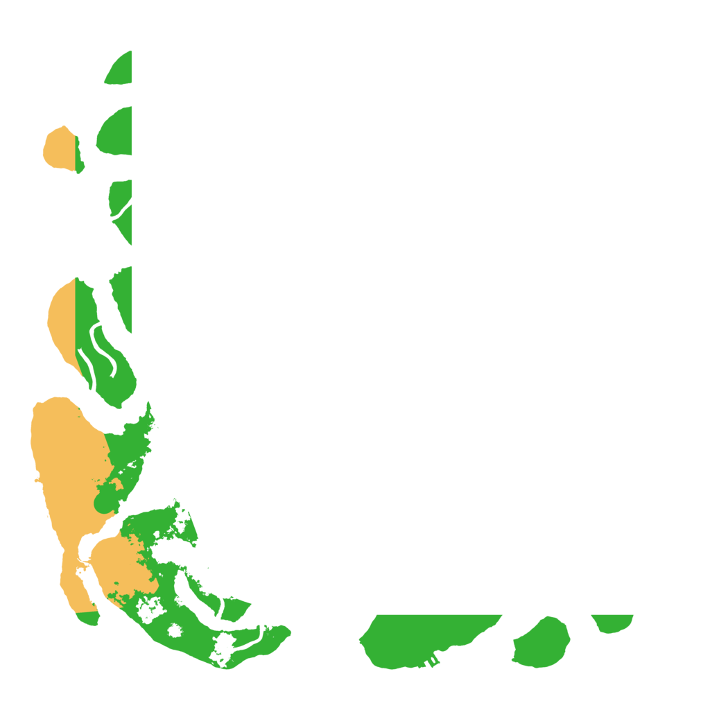 Biome Rust Map: Procedural Map, Size: 4500, Seed: 951