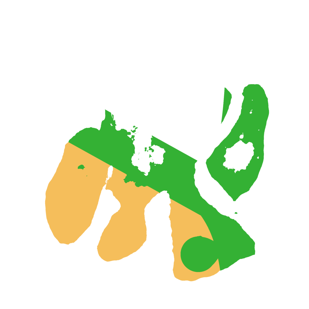 Biome Rust Map: Barren, Size: 2300, Seed: 690071