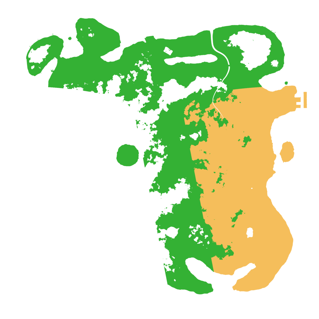Biome Rust Map: Procedural Map, Size: 4000, Seed: 544