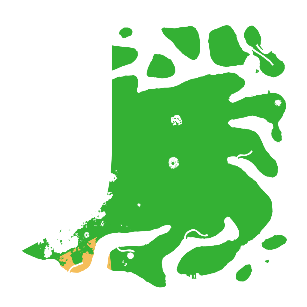 Biome Rust Map: Procedural Map, Size: 4200, Seed: 12340